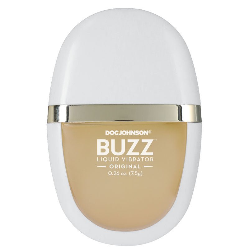 Buzz - liquid vibrator - arousal gel - Product top view  | Flirtybay.com.au